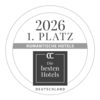 Connoisseure Circle - Platz 1 Romantische Hotels 2026