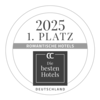 Connoisseure Circle - Platz 1 Romantische Hotels 2025