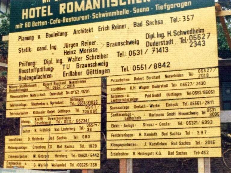 Baustelle Romantischer Winkel