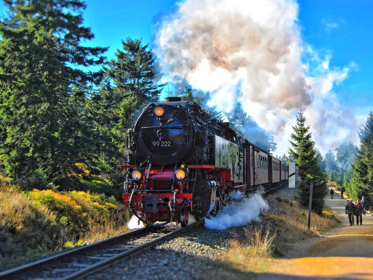 brocken höchster berg dampfeisenbahn