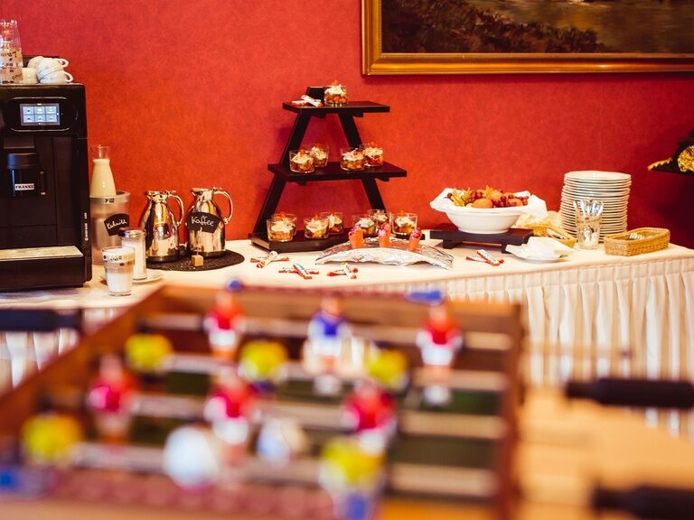 tagungspause spiele und snacks Romantischer Winkel