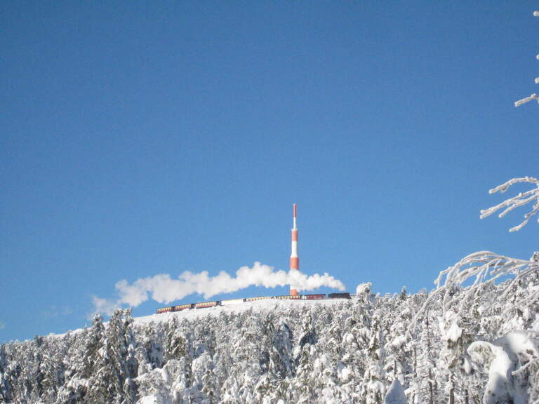 Der Brocken im Winter