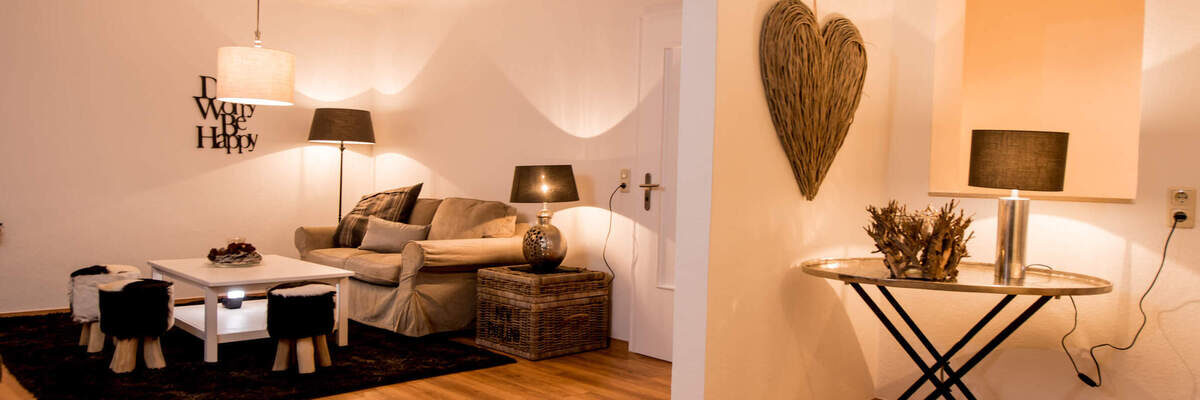 Wohnbereich Kuschel-Appartement Wohnbereich Kuschel-Appartement