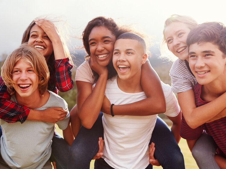 Teenie Gesichtsbehandlung