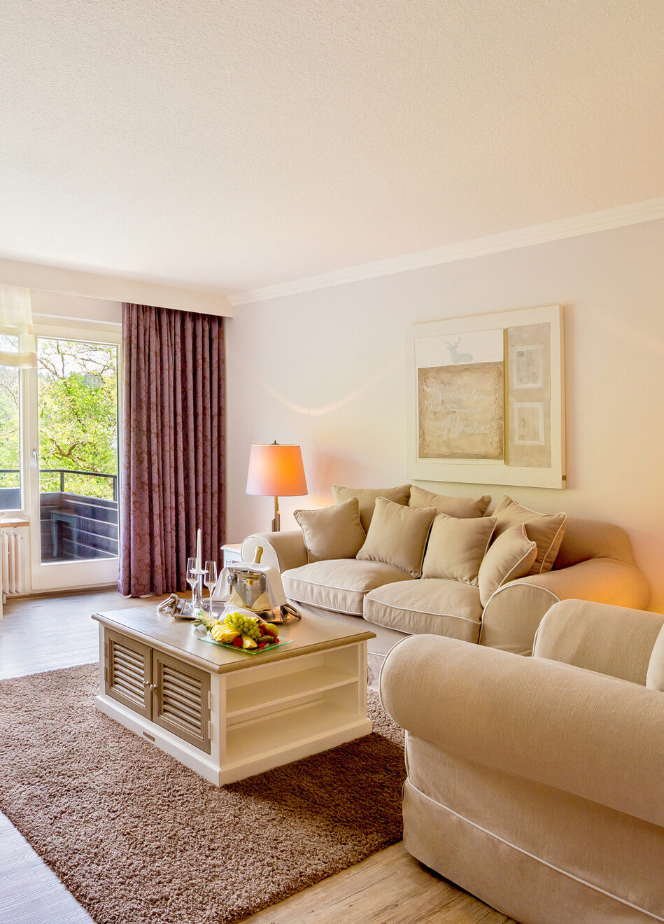 Wohnbereich Romantik Familienzimmer