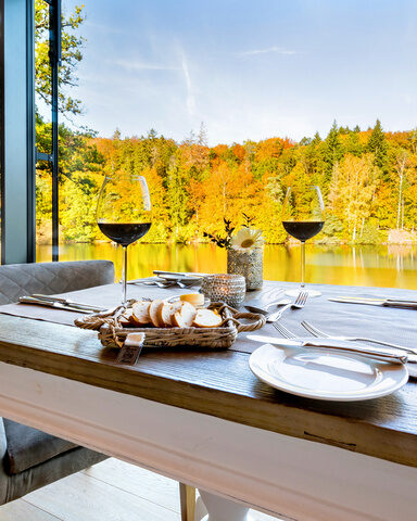 Romantischer Winkel herbst