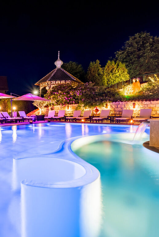 Außenpool Laguna SPA im Wellnesshotel Romantischer Winkel im Harz