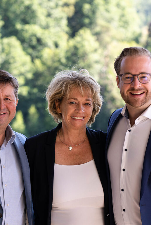 Inhaberfamilie Eltern und Kinder Romantsicher Winkel