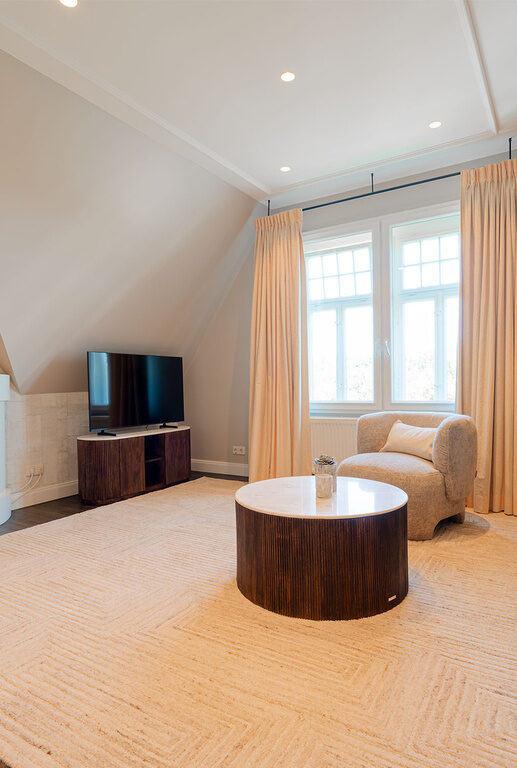 Wohnzimmer Schlösschen Suite Wellnesshotel
