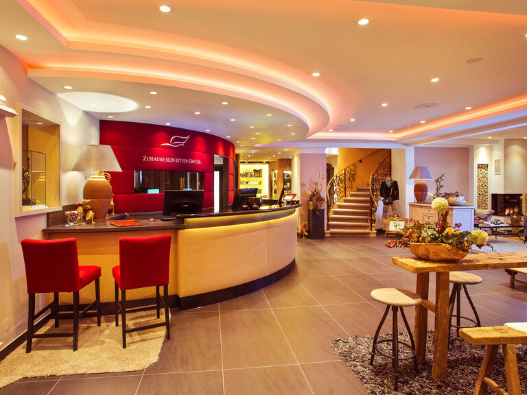 Hotellobby im Harz bad Sachsa