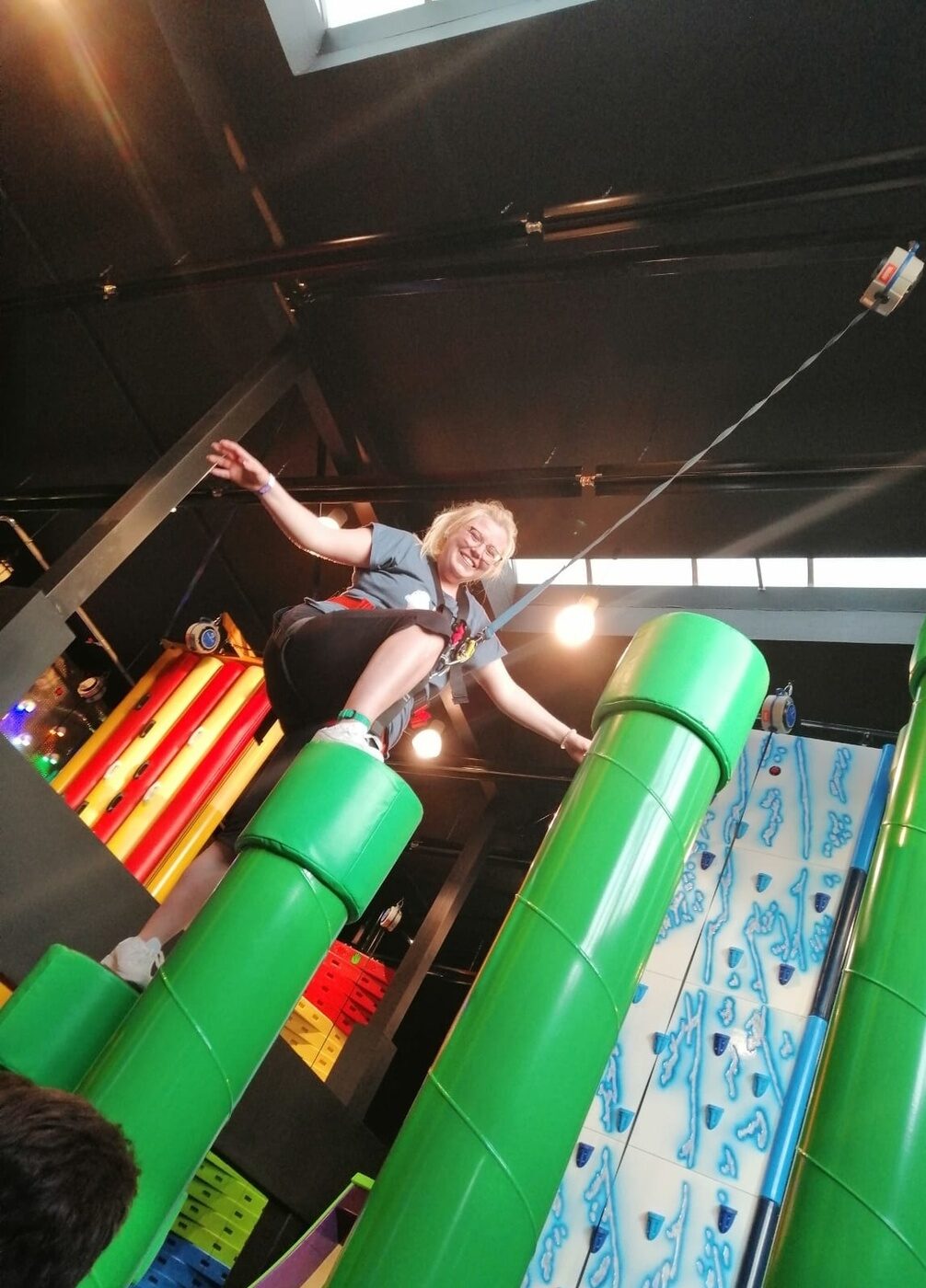 Klettern mit den Azubis