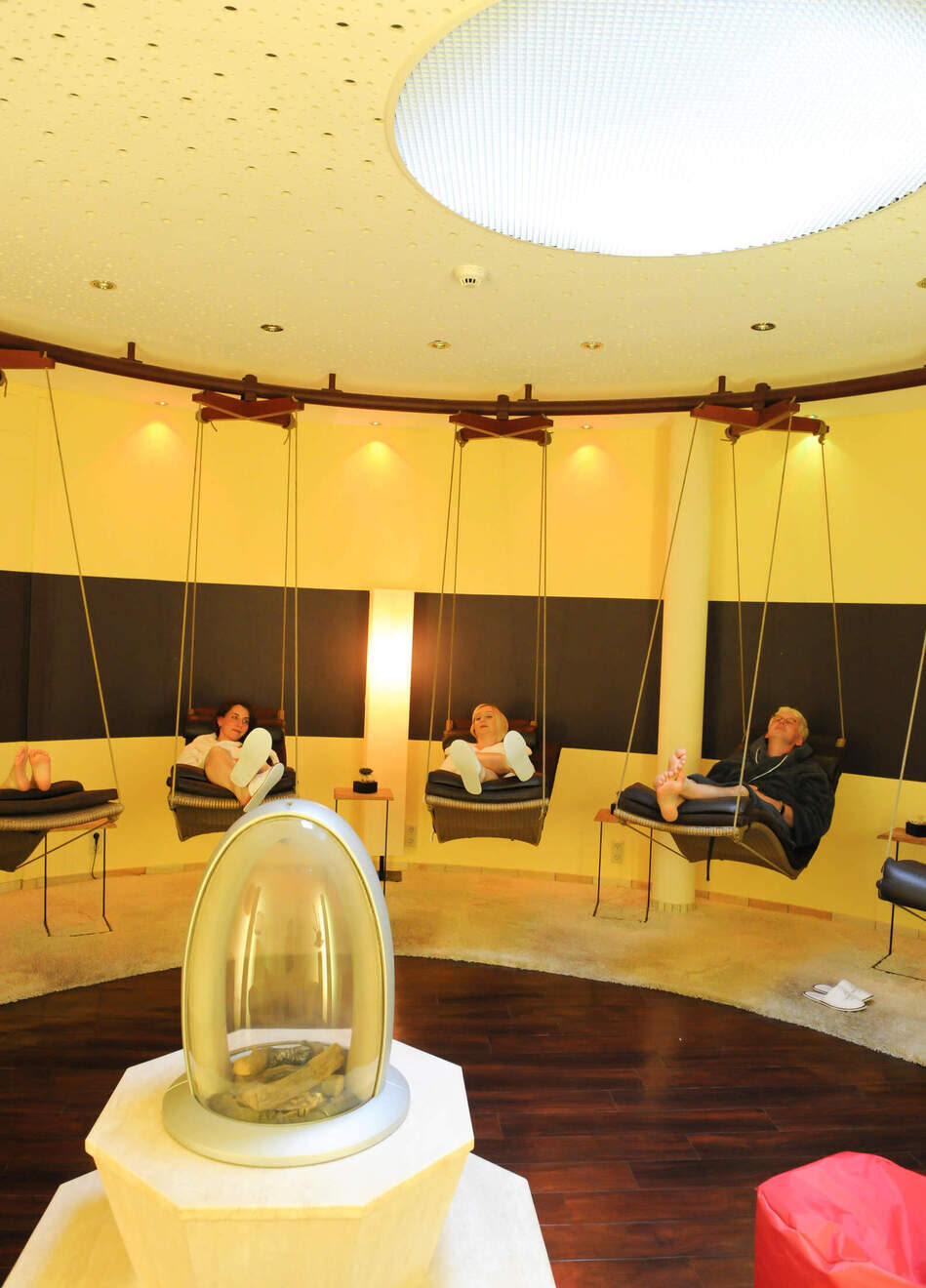 hängende Liegen Romantischer Winkel absolute Ruhe und Entspannung genießen