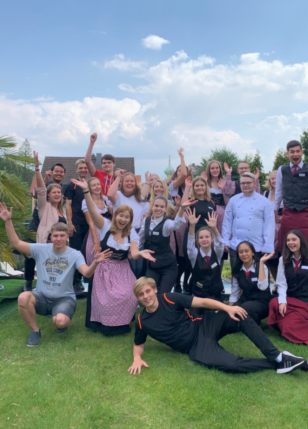 Neue Lehrlinge im RoWi