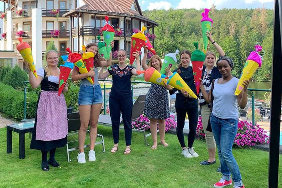 Begrüßung der neuen Azubis