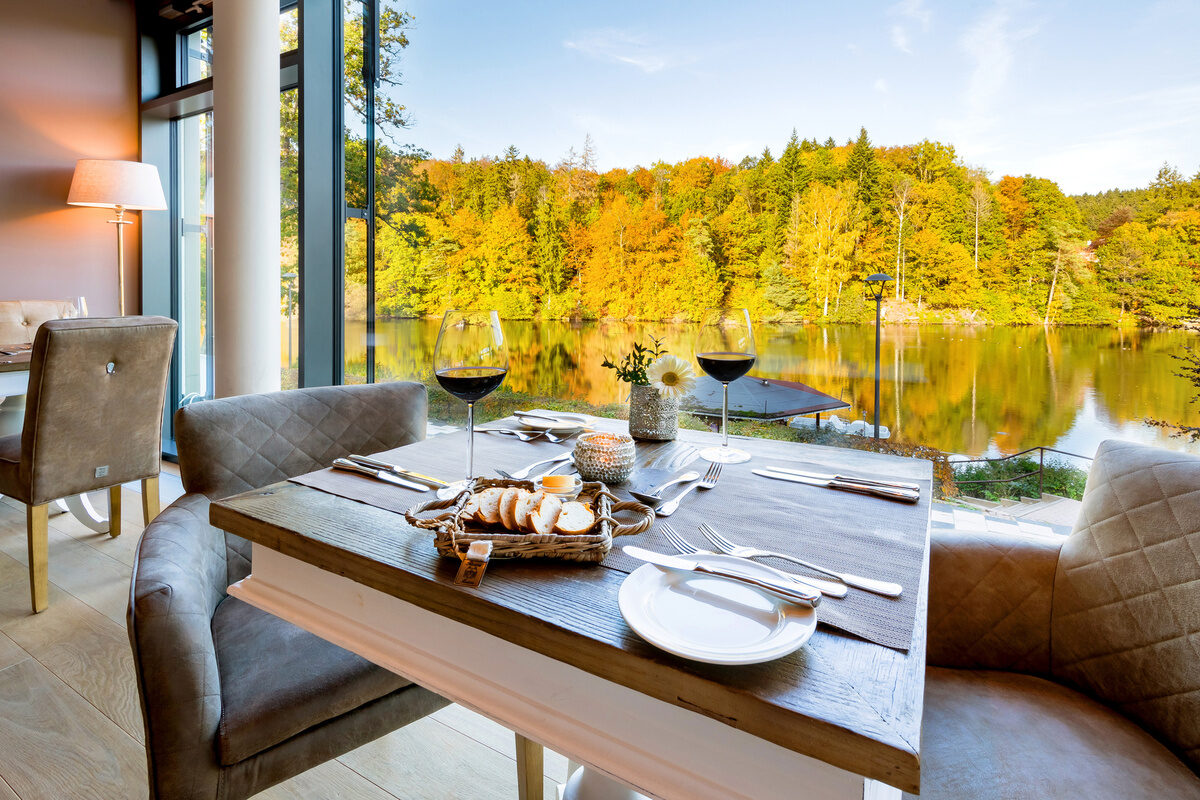 Romantischer Winkel herbst