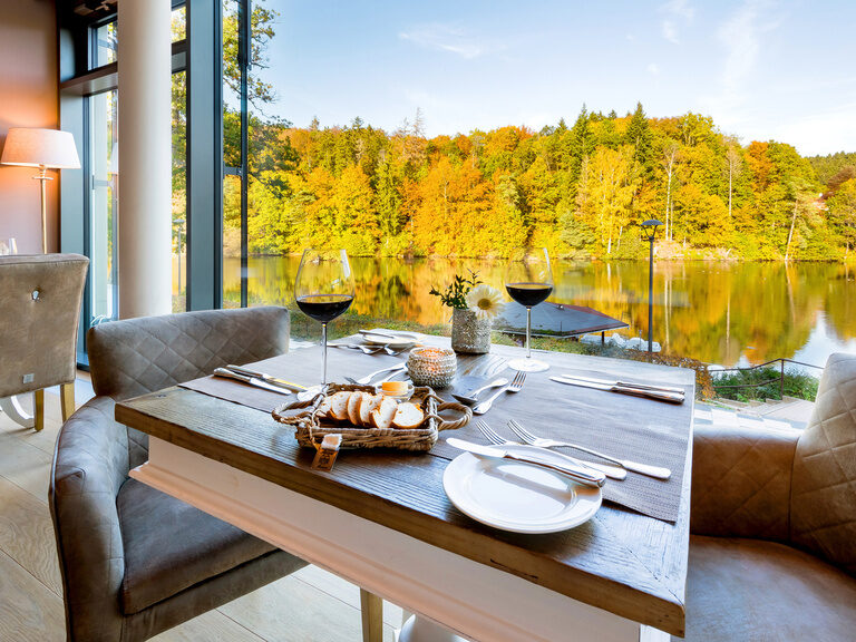 Romantischer Winkel herbst