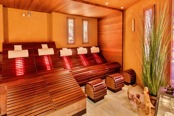 Romantischer Winkel Bio Sauna