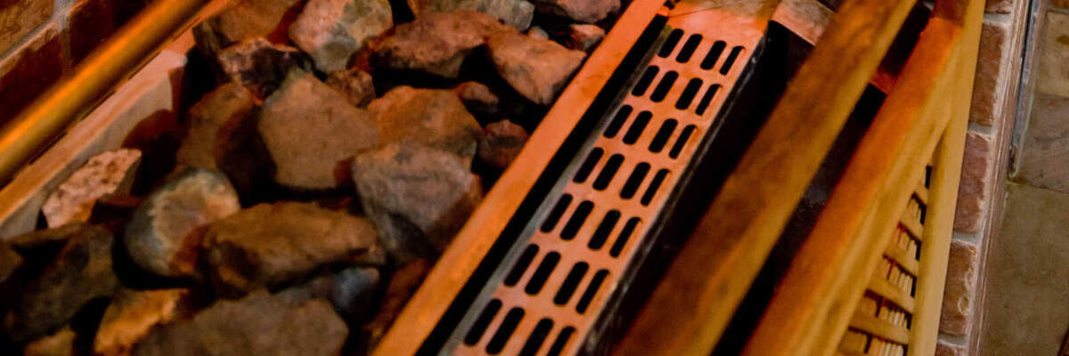 Romantischer Winkel Stubensauna