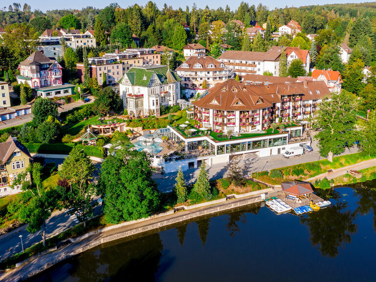 Überblick Romantischer Winkel Wellnesshotel