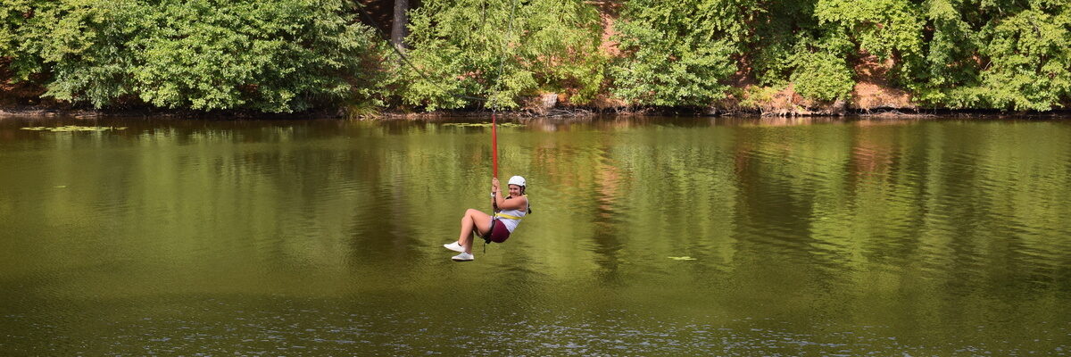 spaß flug über see seilbahn schmezteich bad sachsa Romantischer Winkel