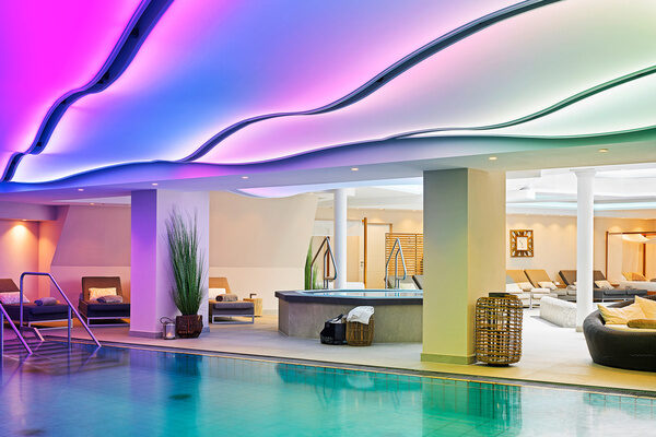 Komplette Ruhe im Spabereich Romantischer Winkel