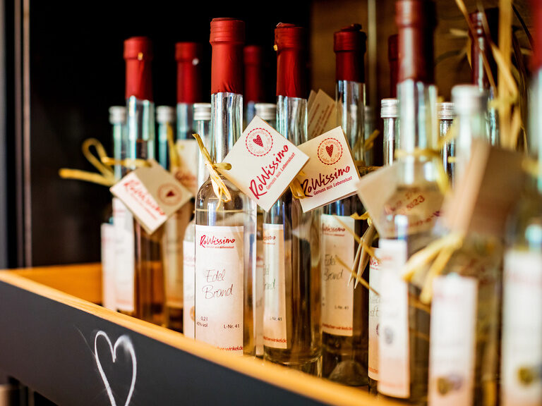 Romantischer Winkel liköre rowissimo