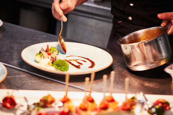 Speisenzubereitung Romantischer Winkel